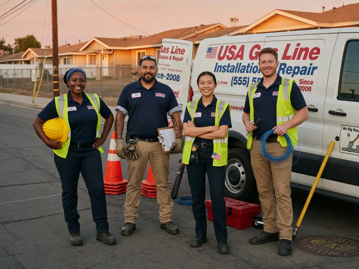Gas Line Installation company in Wortham, TX